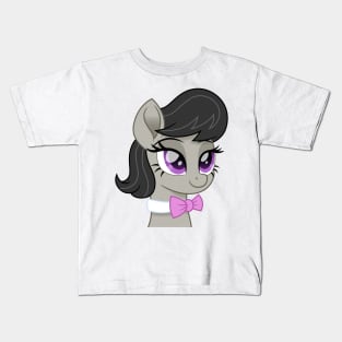 Octavia Melody portrait short mane Kids T-Shirt